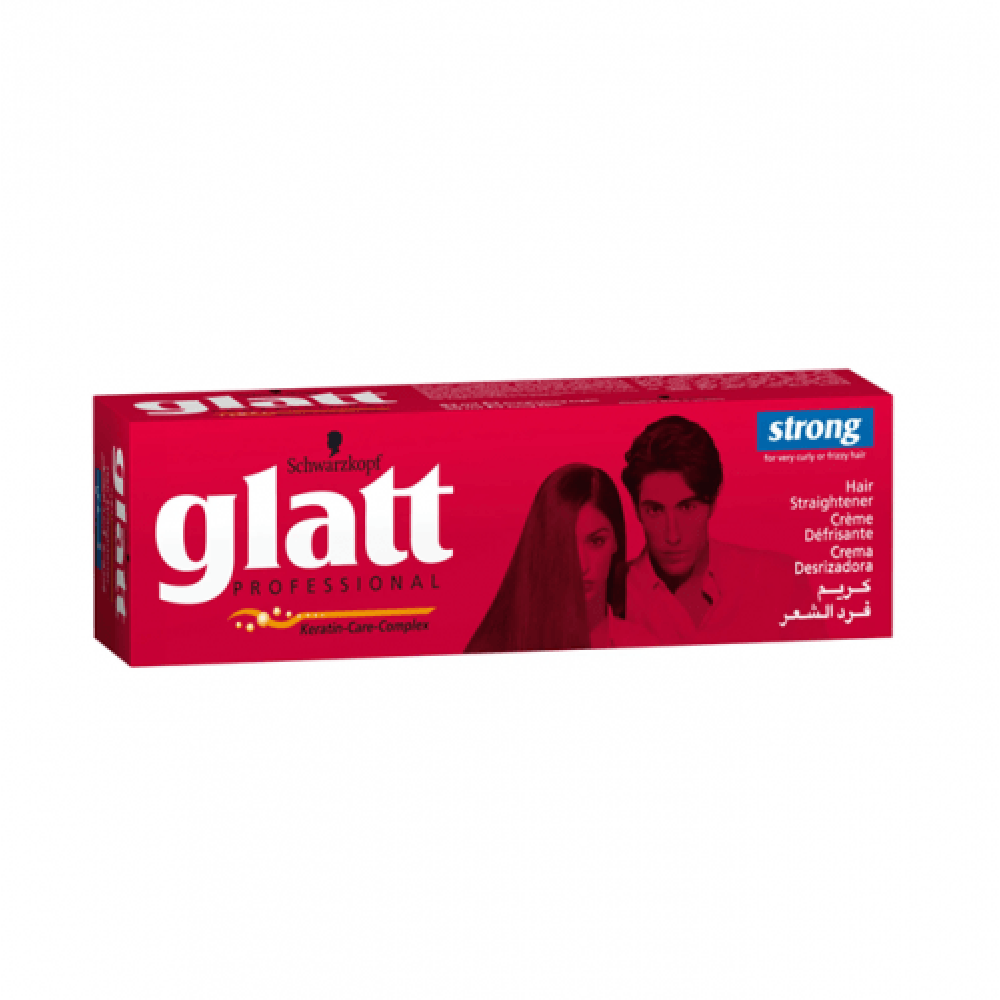 Keratin hair straightening cream from Glatt