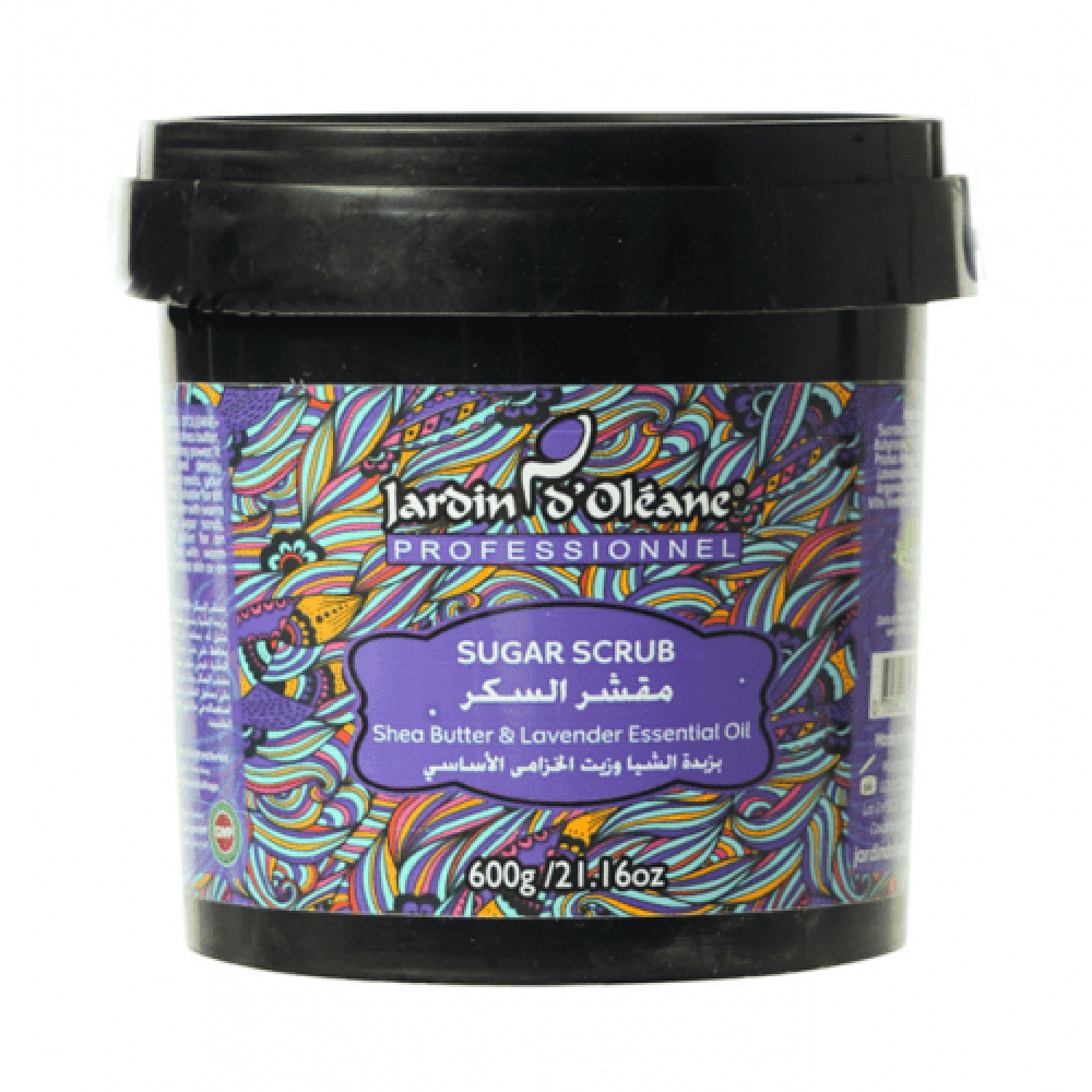 Garden Oleans Sugar Scrub with Shea Butter and Lavender Oil - 600 grams