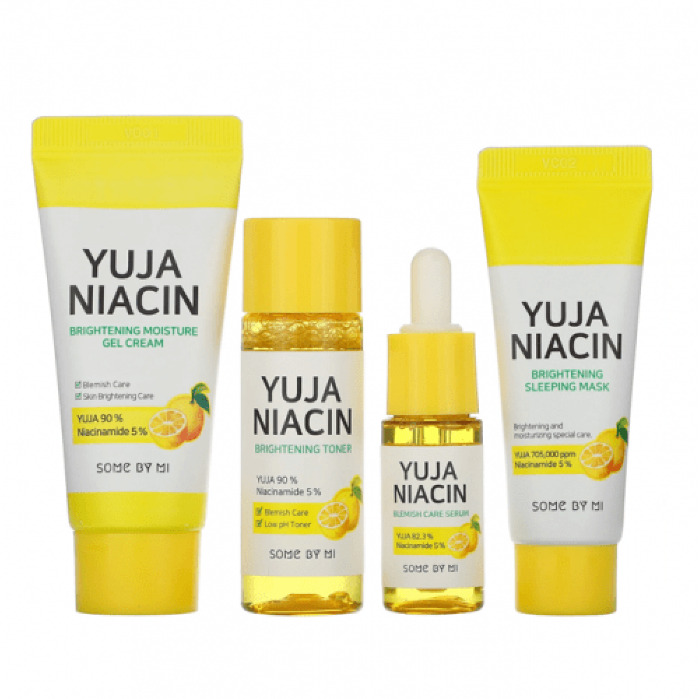 Some By Mi Yuja Niacin 30 Days Brightening Starter Kit - 4 Pieces