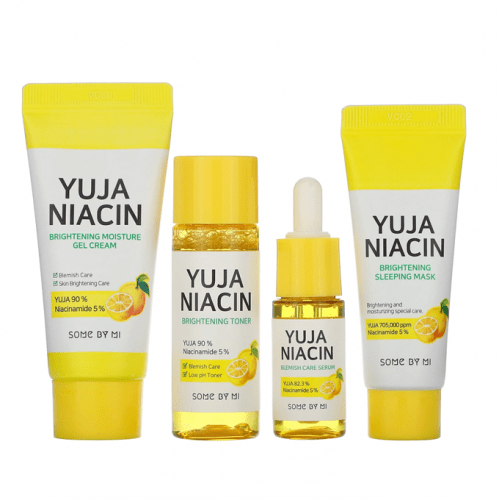 مجموعة يوجا نياسين لتفتيح البشرة 30 يوما من سوم باي مي - 4 قطع مجموعة يوجا نياسين لتفتيح البشرة 30 يوما من سوم باي مي - 4 قطع