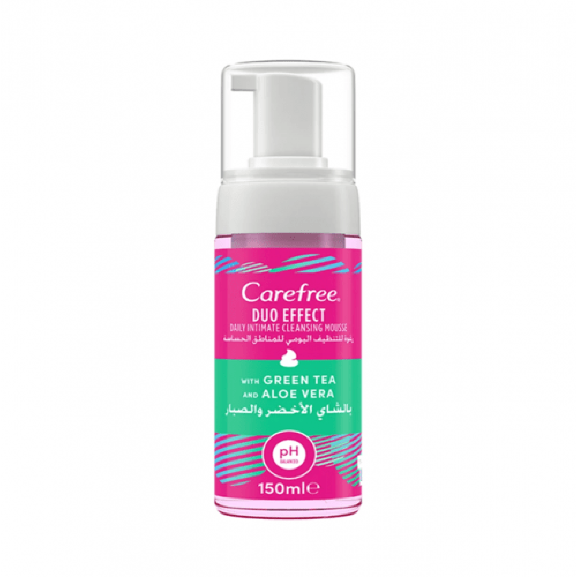 Carefree Duo Effect Daily Intimate Cleansing Mousse -150 ml