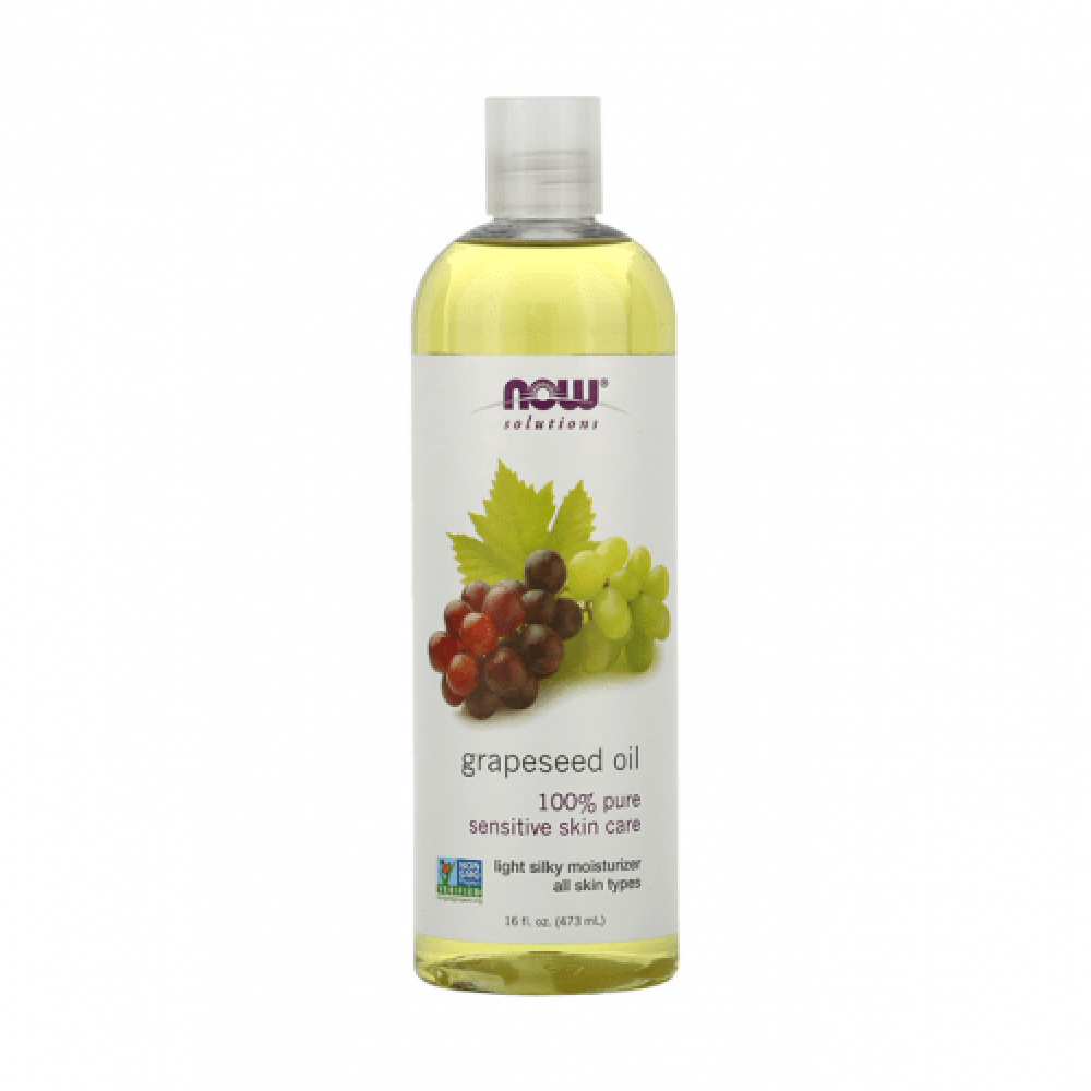 Now Solutions Grapeseed Oil - 473ml