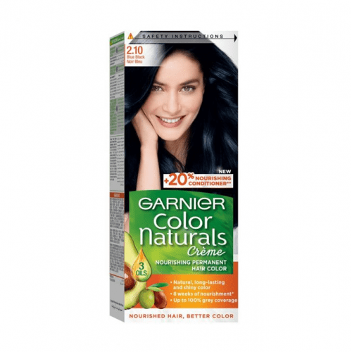 Garnier Color Naturals 2.10 blue black Haircolor Garnier Color Naturals 2.10 blue black Haircolor