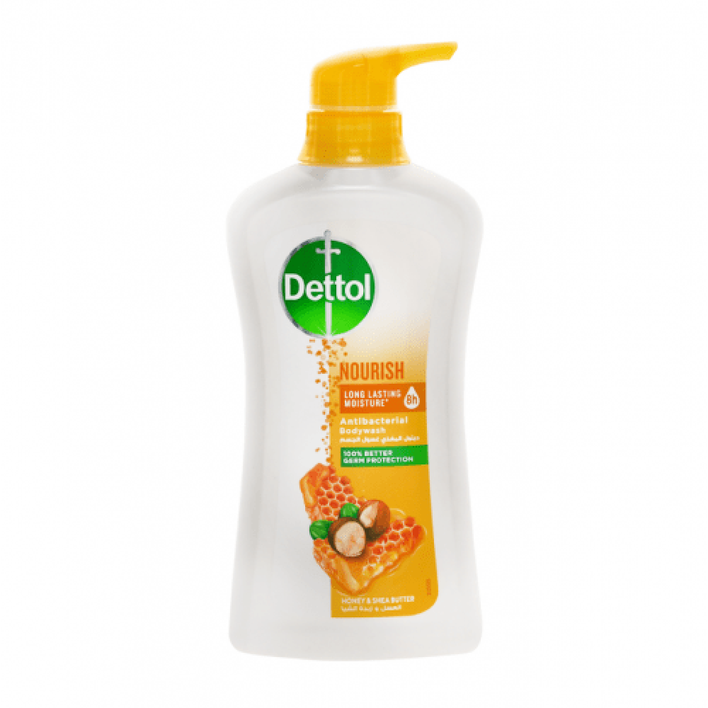 Dettol Nourish With Honey and Shea Butter Body Wash - 500ml