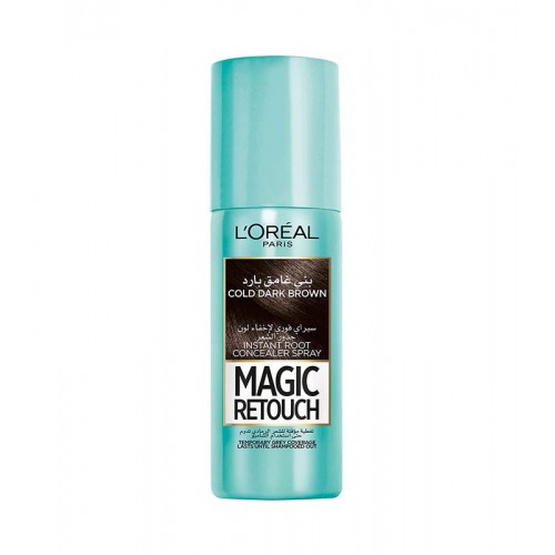 Loreal, Magic Retouch, Instant Root Concealer Spray, Cold Dark Brown - 1 Kit Loreal, Magic Retouch, Instant Root Concealer Spray, Cold Dark Brown - 1 Kit