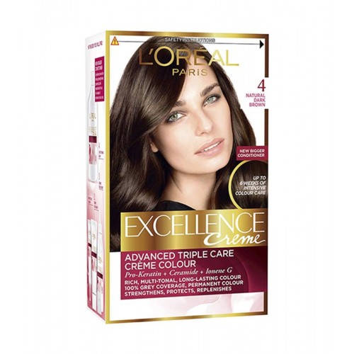 L'Oréal Paris Excellence Hair Color 4 Brown L'Oréal Paris Excellence Hair Color 4 Brown