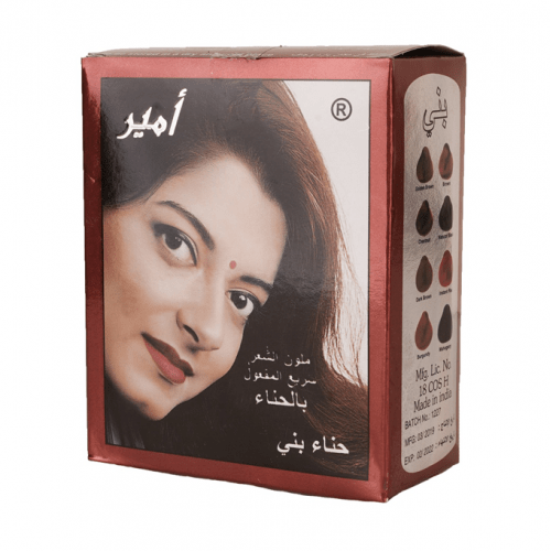Amir's Henna Hair Dye Brown Color - 60 gm Amir's Henna Hair Dye Brown Color - 60 gm