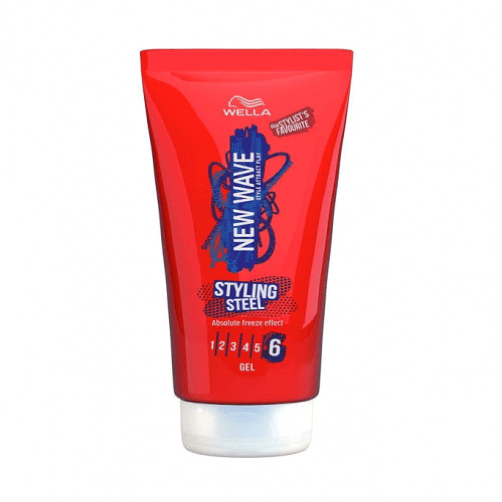 Wella New Wave Styling Steel Hair Gel - 200ml