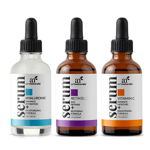 مجموعة السيروم الثلاثية من ارت ناتشورال - 3 سيروم