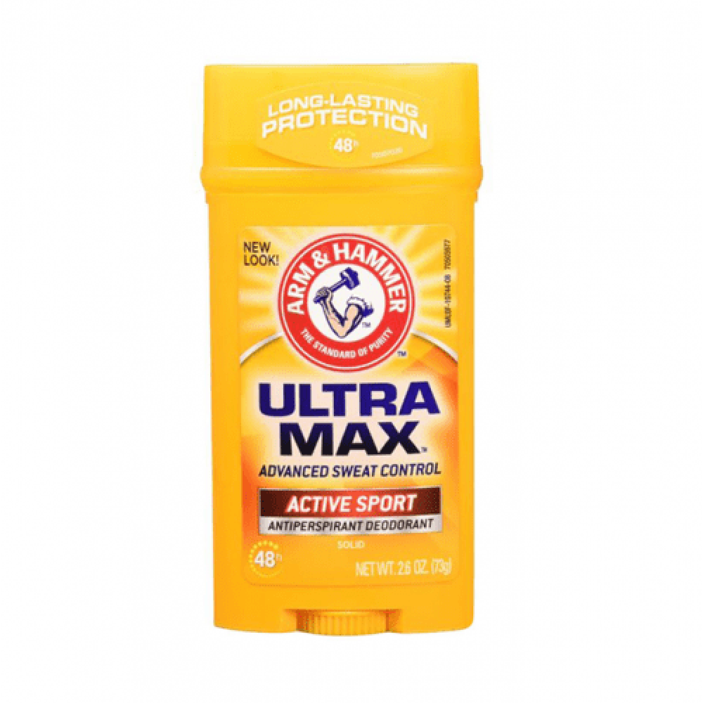 Arm & Hammer Ultra Max Antiperspirant Deodorant Active Sport 73 g