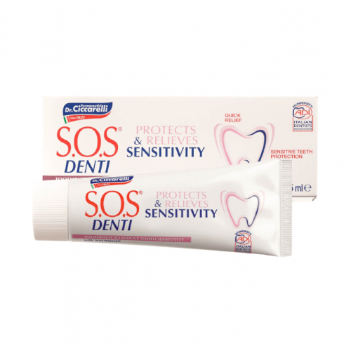 Dr. Ciccarelli S.O.S Denti Protects & Relieves Sensitivity - 75 ml