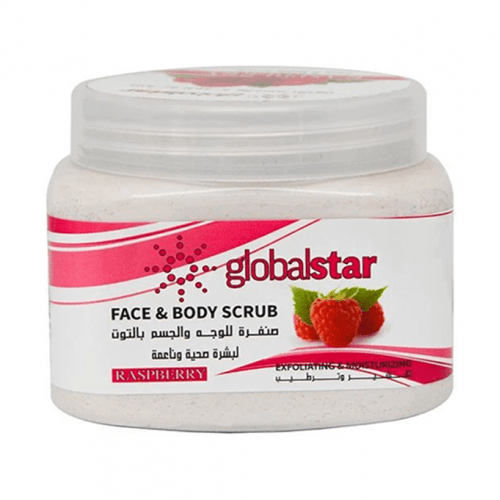 Globalstar Raspberry Face and Body Scrub - 500ml