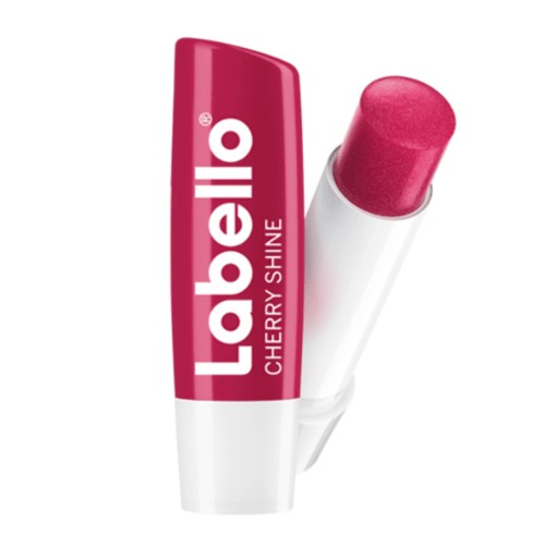 LABELLO Lip Balm, Moisturising Lip Care, Cherry Shine, 4.8g