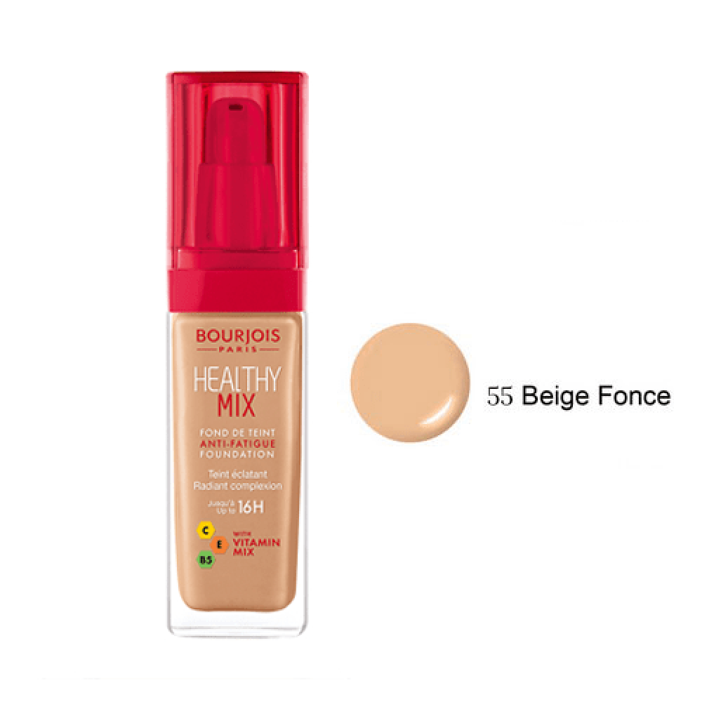 Bourjois Healthy Mix Foundation - 30ml N55 Dark Beige