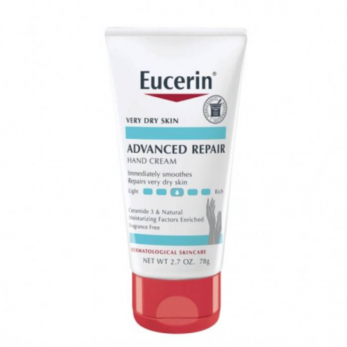 Eucerin Advanced Repair Hand Cream , Fragrance Free, Hand Lotion for Very Dry Skin - 2.7 oz Tubes