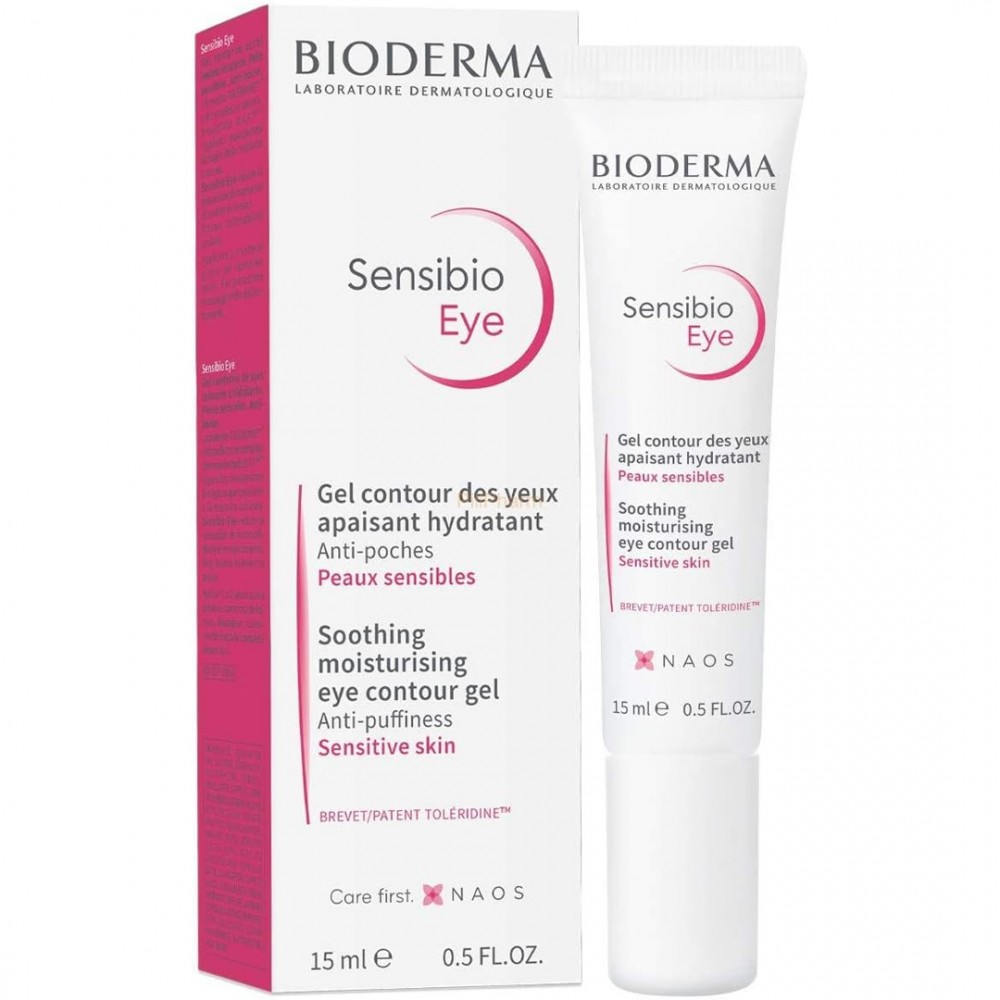 Bioderma Sensibio Eye Contour Gel, 15Ml