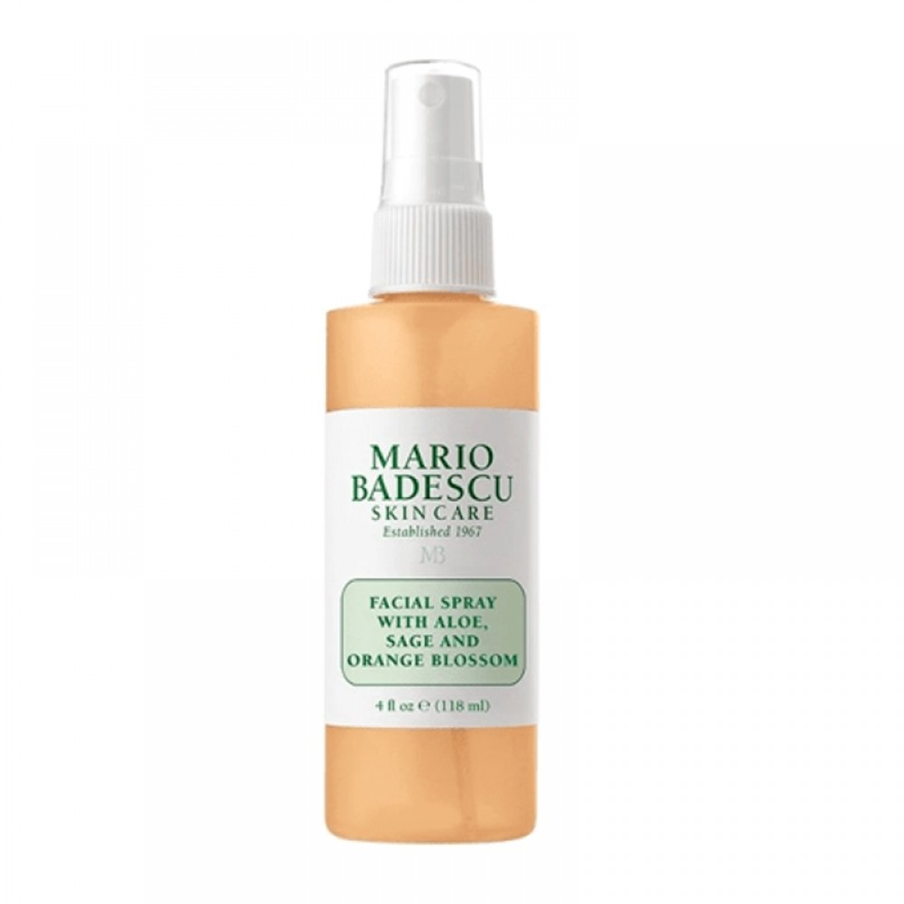 Mario Badescu Facial Spray With Aloe,Sage And Orange Blossom - 118ml