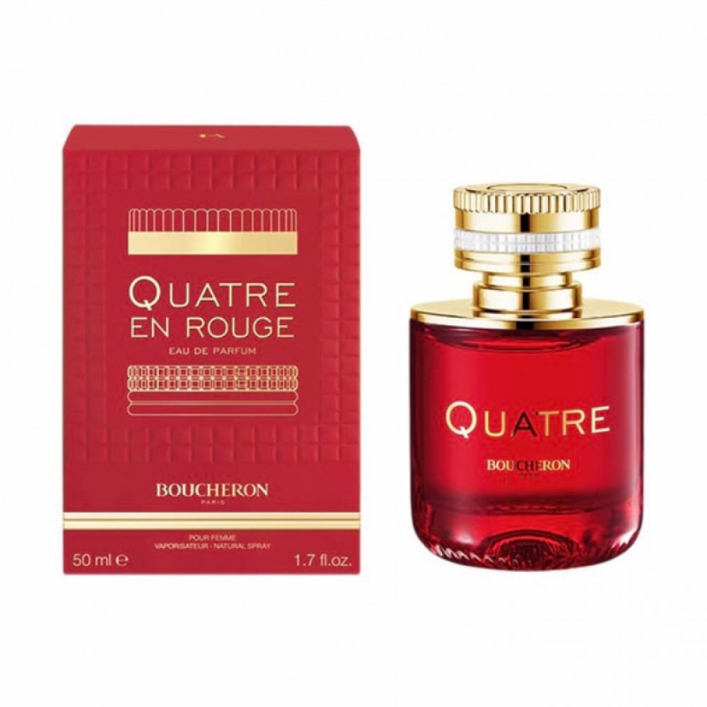 Boucheron Quatre En Rouge For Women - Eau De Parfum 50ml