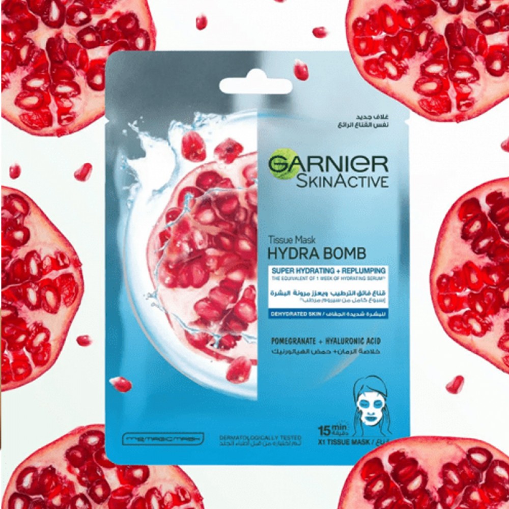 Garnier Hydra Bomb Tissue Mask - Pomegranate