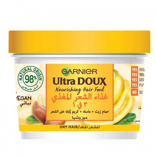 Ultra Doux Banana 3-In-1 Hair Food 390 Ml Ultra Doux Banana 3-In-1 Hair Food 390 Ml