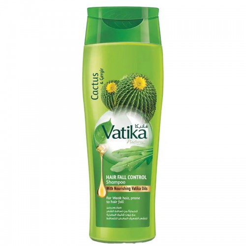 Vatika Cactus and Gergir Hair Fall Control Shampoo - 400ml Vatika Cactus and Gergir Hair Fall Control Shampoo - 400ml