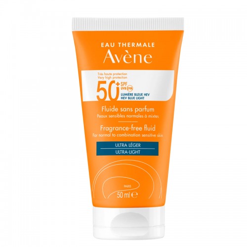 Avene Sunscreen Tres Haute Protection Fluid SPF 50 - 50ml Avene Sunscreen Tres Haute Protection Fluid SPF 50 - 50ml