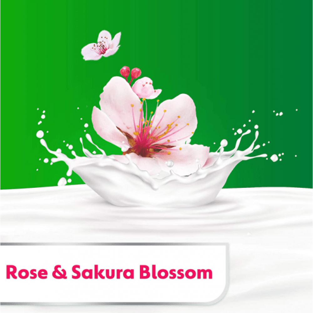 Dettol Sensitive Skin With Rose and Sakura flower Body Wash - 500ml