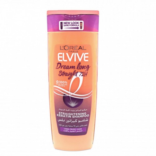 L'Oreal Paris, Elvive, Shampoo, Dream Long Straight, with Keratin - 400 Ml