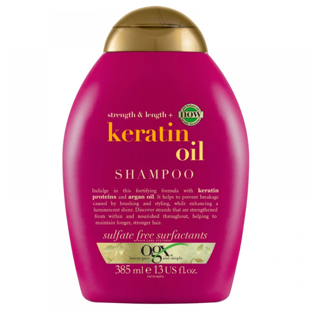 Ogx Anti Breakage + Keratin Oil Shampoo - 385ml