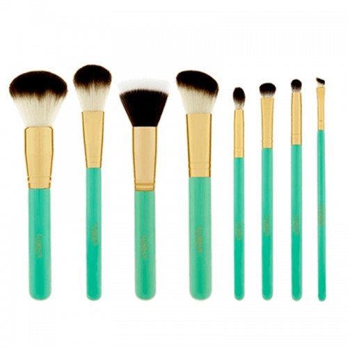 BH Cosmetics Green Brush Set -8 Brushes BH Cosmetics Green Brush Set -8 Brushes