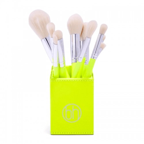 BH Cosmetics Colour Festival Brush Set With Brush Holder - 13 Pieces