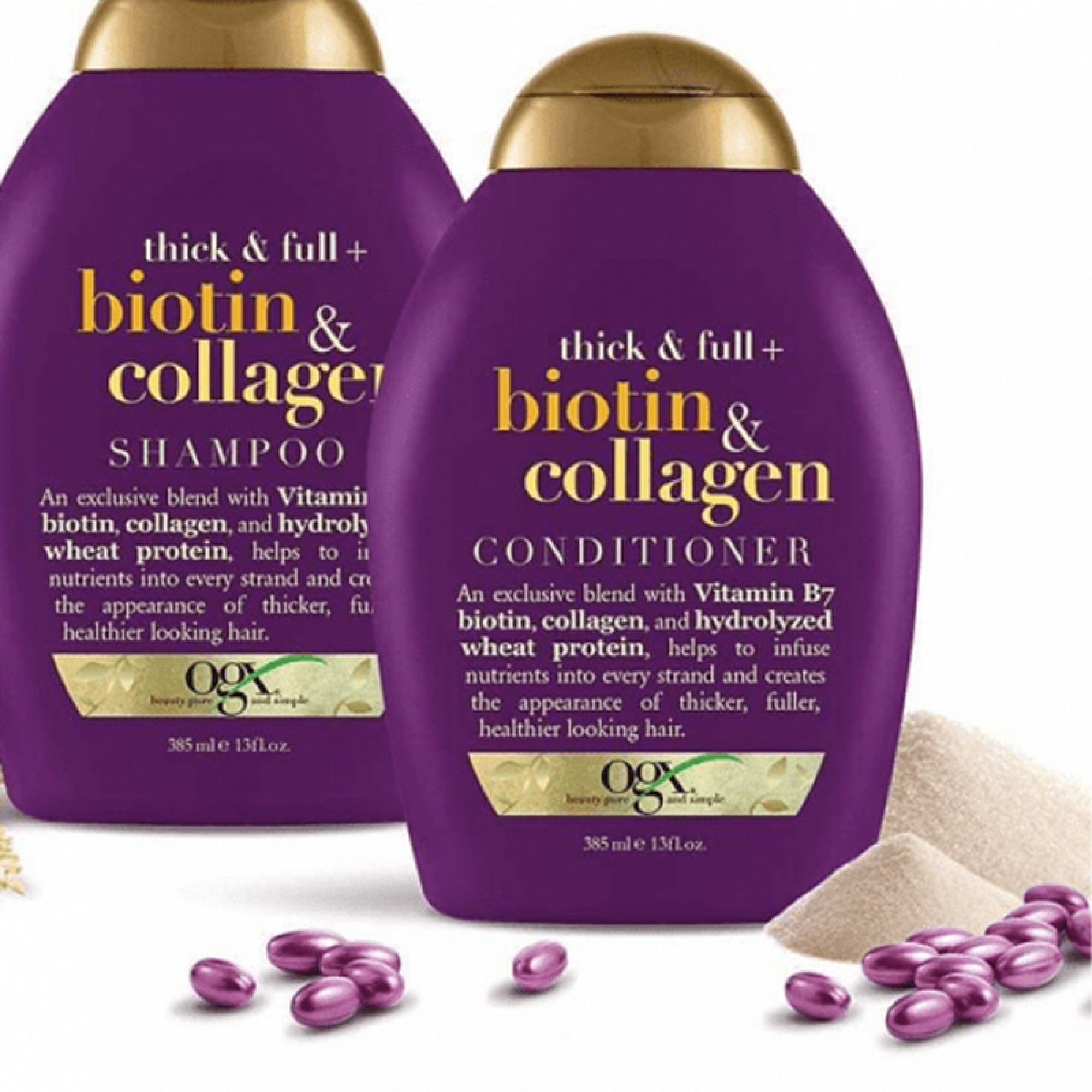 Ogx Thick And Full Biotin & Collagen Conditioner 385ml