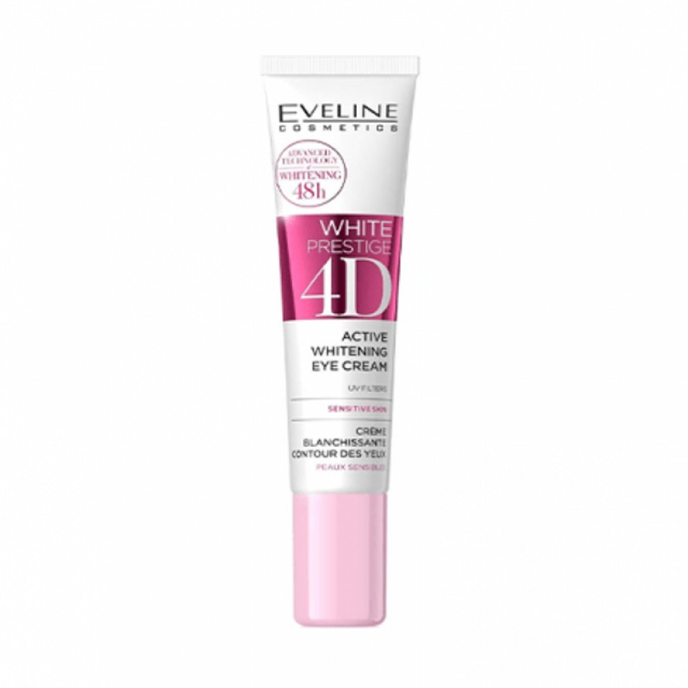 Eveline White Prestige 4D Active Whitening Eye Cream - 20 ml