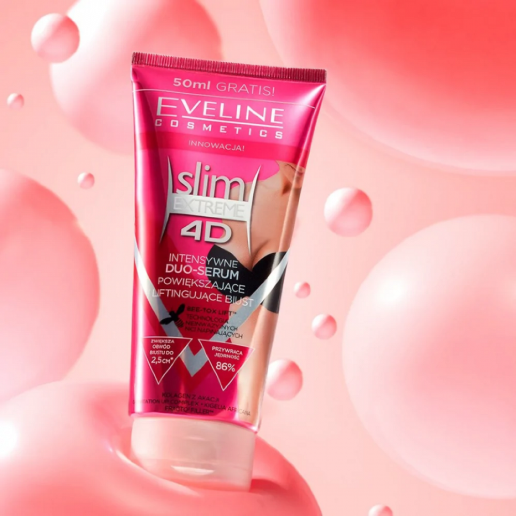 Eveline Slim Extreme 4D Intense Bust Volumizing & Lifting Duo-Serum - 200ml