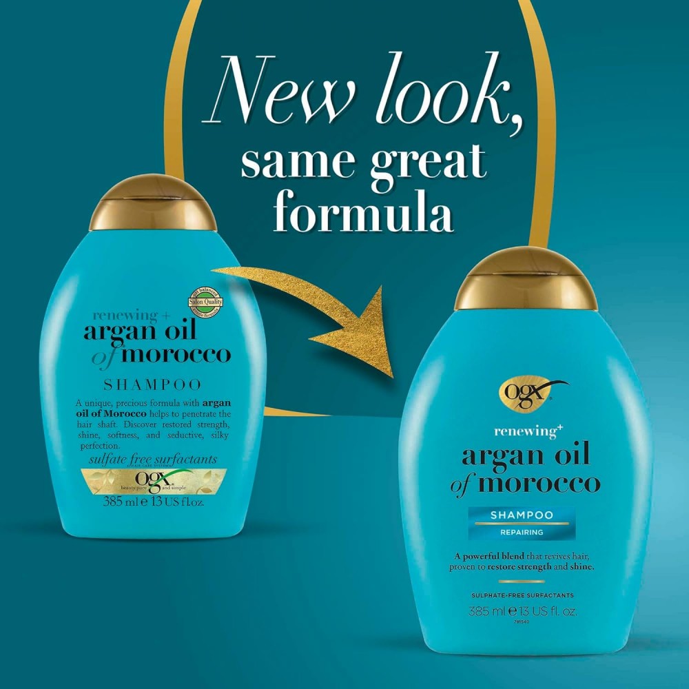 Ogx Argan Oil of Morocco Extra Strength Shampoo - 385ml