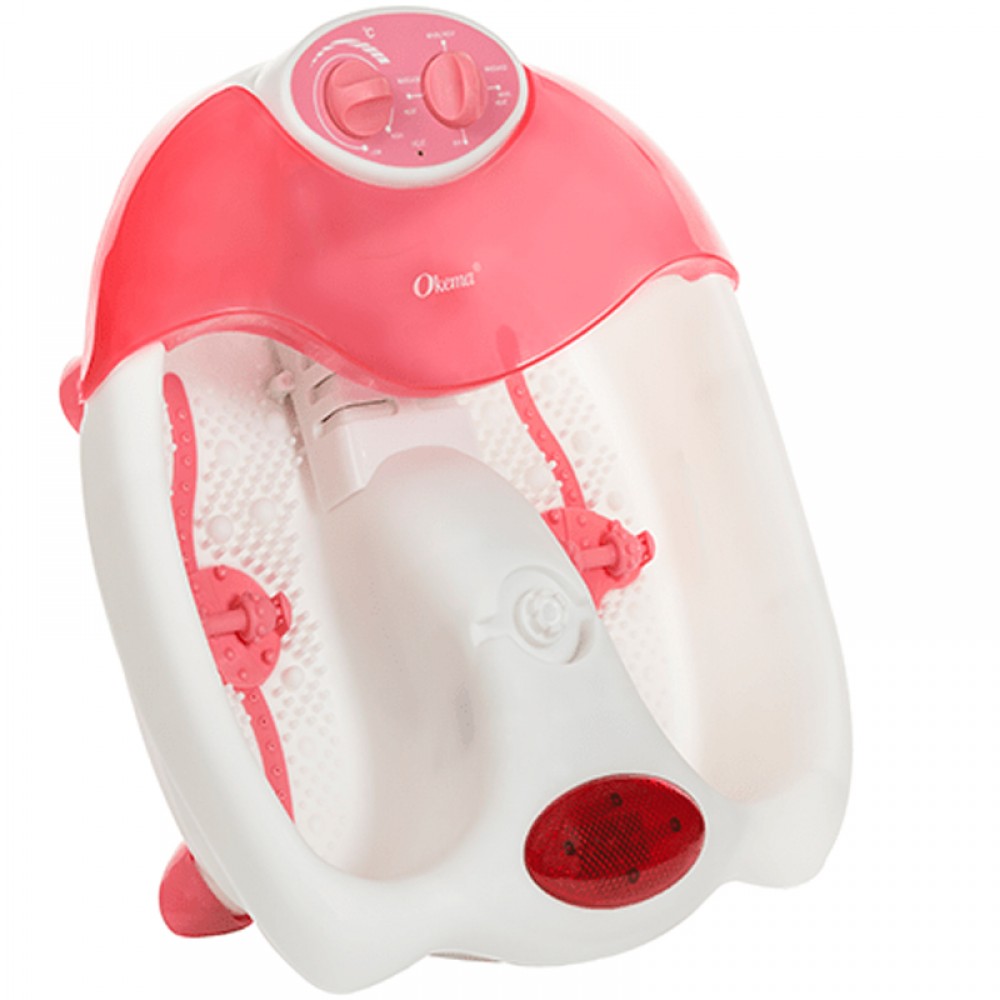 Okema Foot Spa Multifunction- Pink - OK519