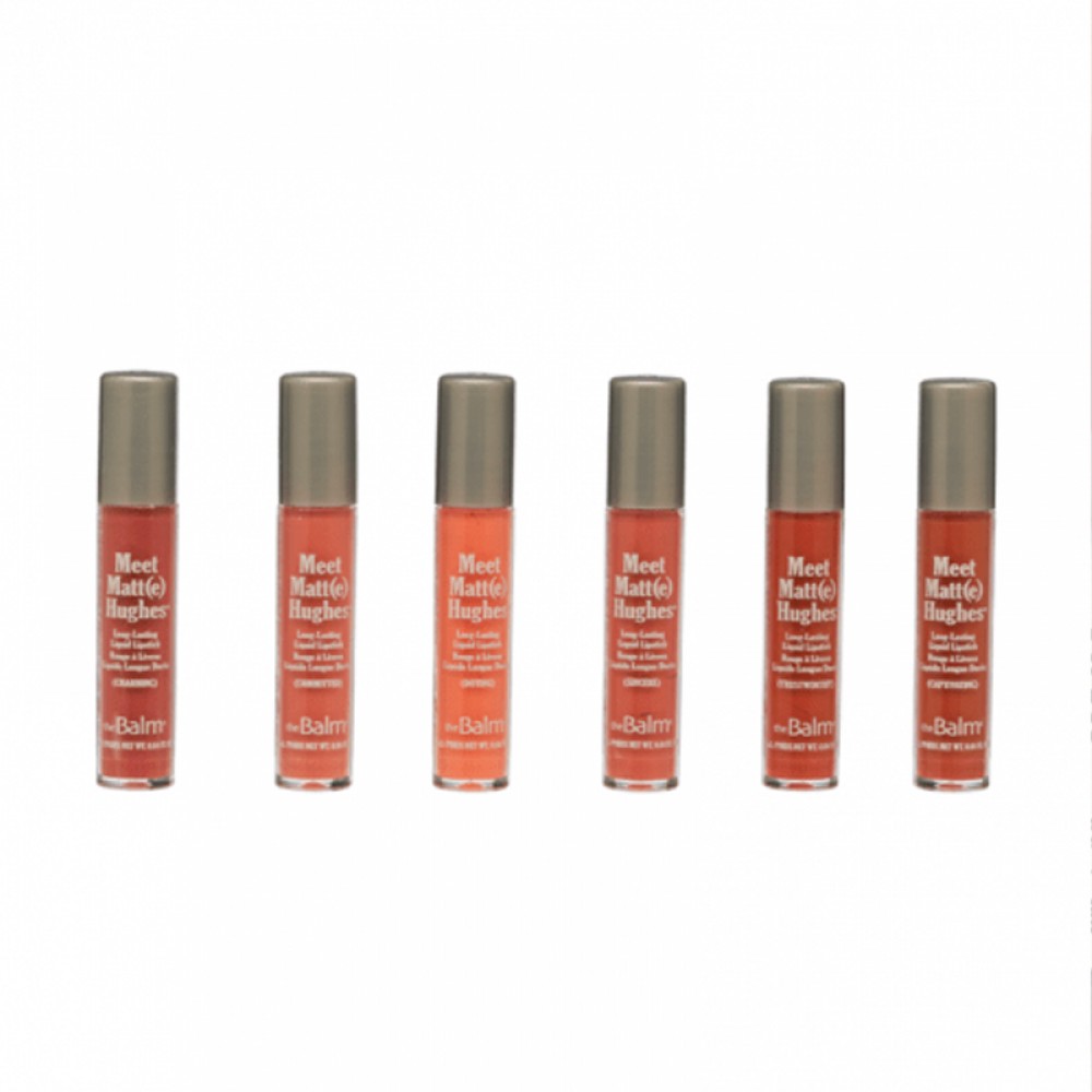 theBalm Meet Matte Hughes Set of 6 Mini Lipsticks - Vol.10