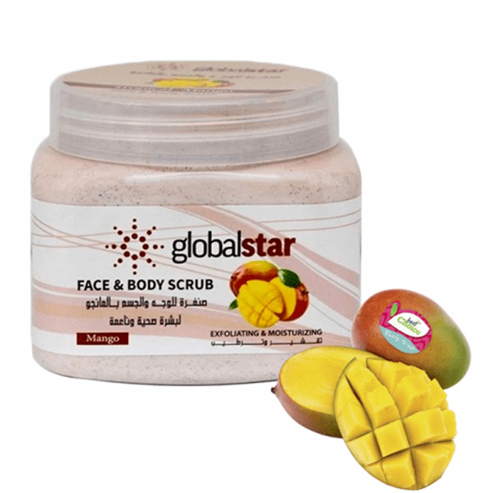 Globalstar Mango Face and Body Scrub - 500Ml