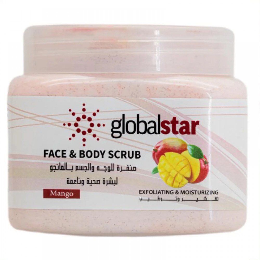 Globalstar Mango Face and Body Scrub - 500Ml