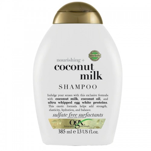 Ogx Nourishing + Coconut Milk Shampoo - 385ml Ogx Nourishing + Coconut Milk Shampoo - 385ml