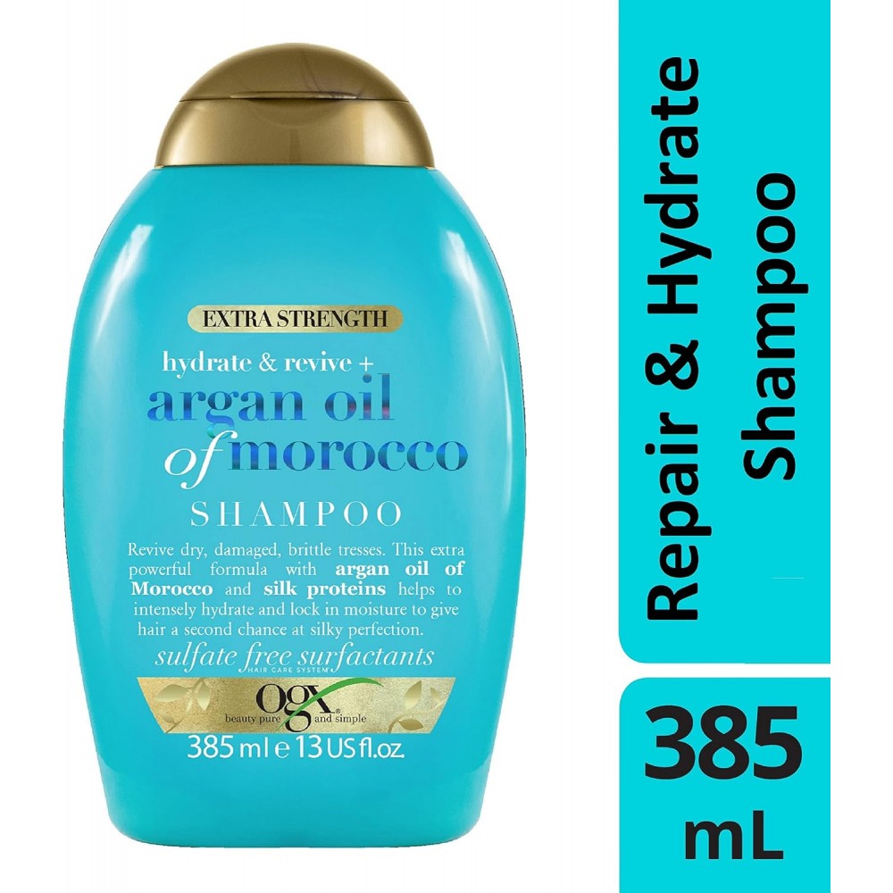 Ogx Argan Oil of Morocco Extra Strength Shampoo - 385ml