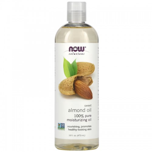 Now Foods, Solutions, Sweet Almond Oil, 16 fl oz (473 ml) Now Foods, Solutions, Sweet Almond Oil, 16 fl oz (473 ml)