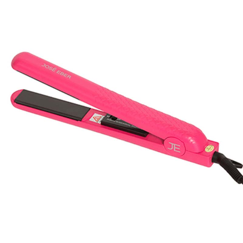 Jose Eber 100 Ceramic Flat Iron 1.25 Inch Pink