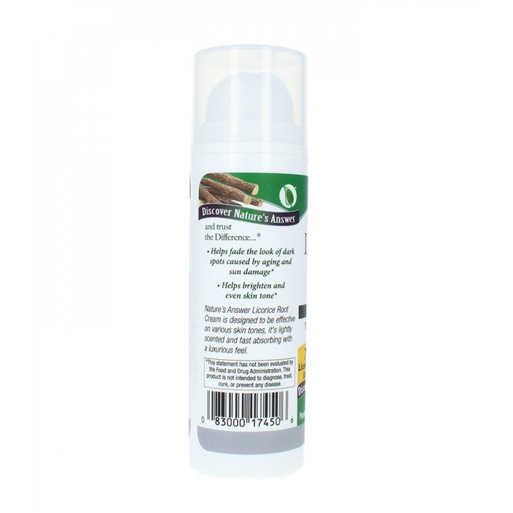 Nature's Answer Licorice Root Cream - 50ml