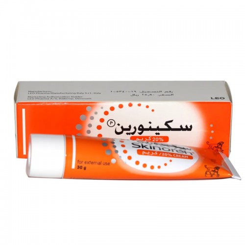 سكينورين كريم للتبيض ولعلاج الكلف وحب الشباب - 30 جم سكينورين كريم للتبيض ولعلاج الكلف وحب الشباب - 30 جم