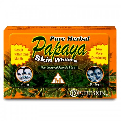 Papaya Soap Skin Brightener 135 gm 3*1 Papaya Soap Skin Brightener 135 gm 3*1