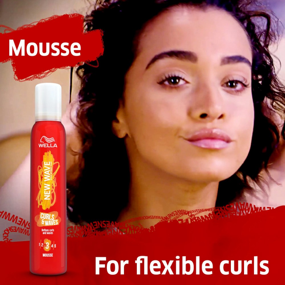 New-Wave Hair Mousse Twirl It Curl - 200 Ml