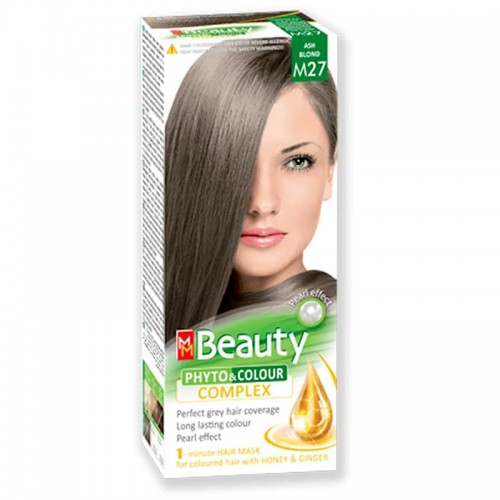 MM Beauty Phyto & Color Complex Hair Color M27 Ash Blond 120g MM Beauty Phyto & Color Complex Hair Color M27 Ash Blond 120g