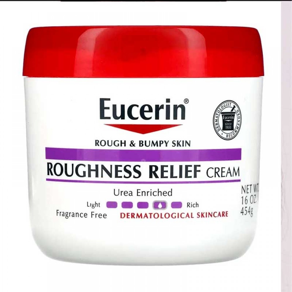 Eucerin Roughness Relief Cream Urea Enriched - 454 gm