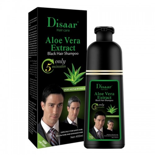 Dessar Shampoo Quick Hair Color Aloe Vera Natural Black 420ml Dessar Shampoo Quick Hair Color Aloe Vera Natural Black 420ml